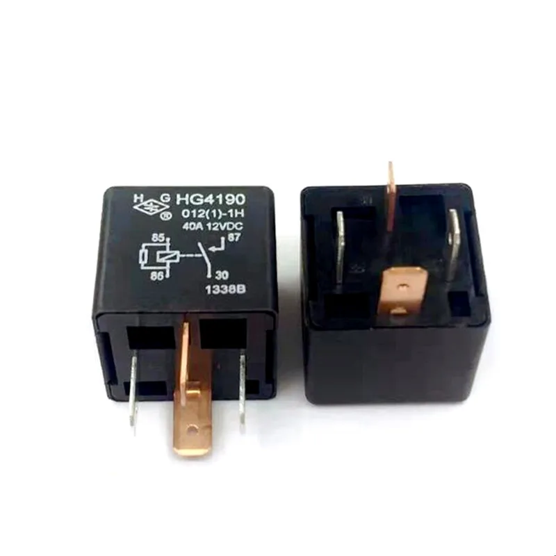 

NEW CAR relay HG4190 012 1-1H HG419001211H HG4190 012 1 1H 12VDC DC12V 12V 4PIN 40A AUTO relay