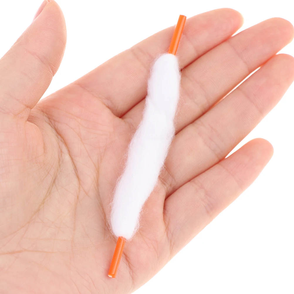 20Pcs/bag Prebuilt Cotn Wire Coil Threads Organic Vape Cotton Strips Shoelace For Ecigarette RTA RDA RBA Atomizer