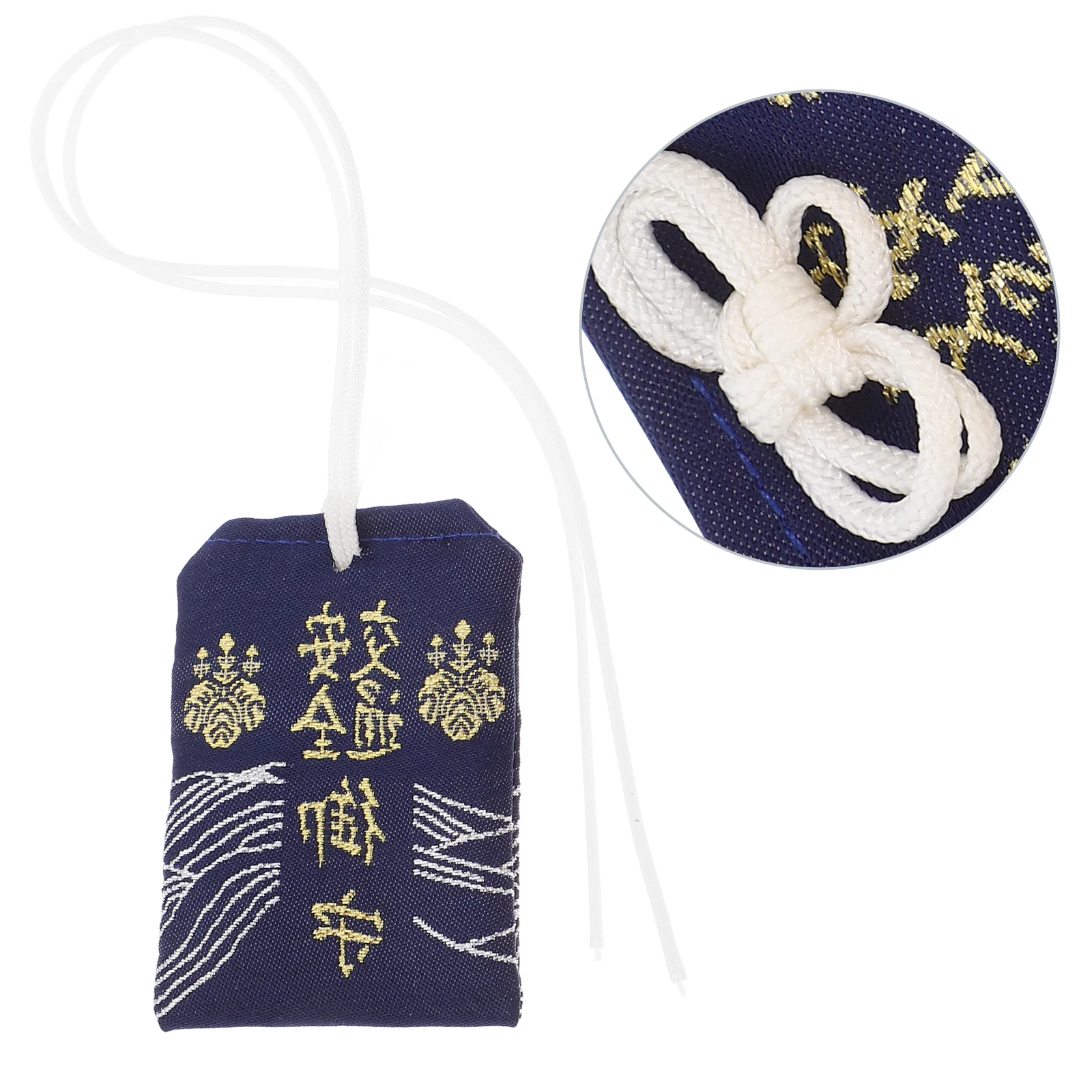 

1pcs Traffic Safety Car Decor Home Japanese Blessing Bags Omamori Blessing Omamori Car Decor Charm Exquisite Material Necklace