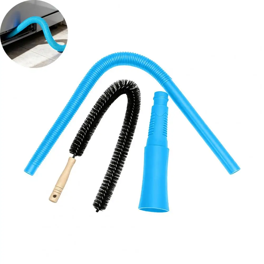 

Upgraded Dryer Vent Cleaner Kit with Flexible Kapok Lint Brush,Duct Dust Vacuum Cleaner Head Long Reach Cleaning Tool