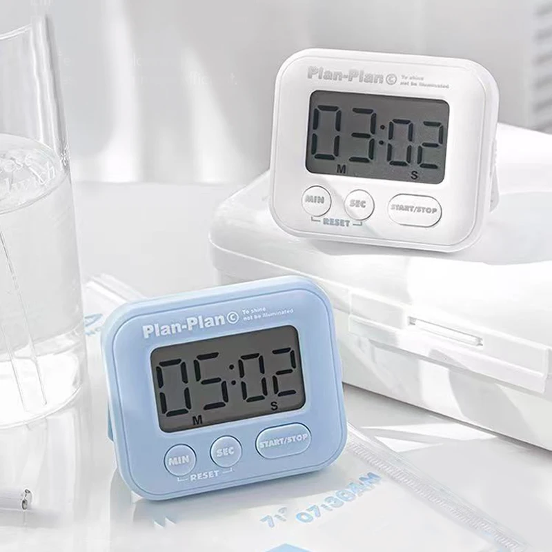 1PC Timer Minimalist Style Positive Countdown Timer Can Be Standing or Magnetic Timer