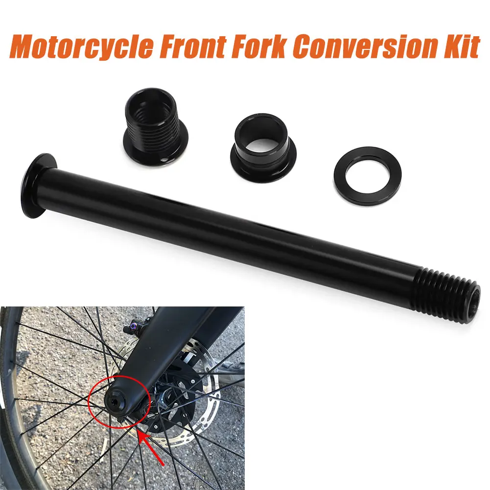 Kit de conversión de horquilla delantera de motocicleta para Niner GT Whisky Kona Jamis Norco Felt Rose Viner 15-12mm