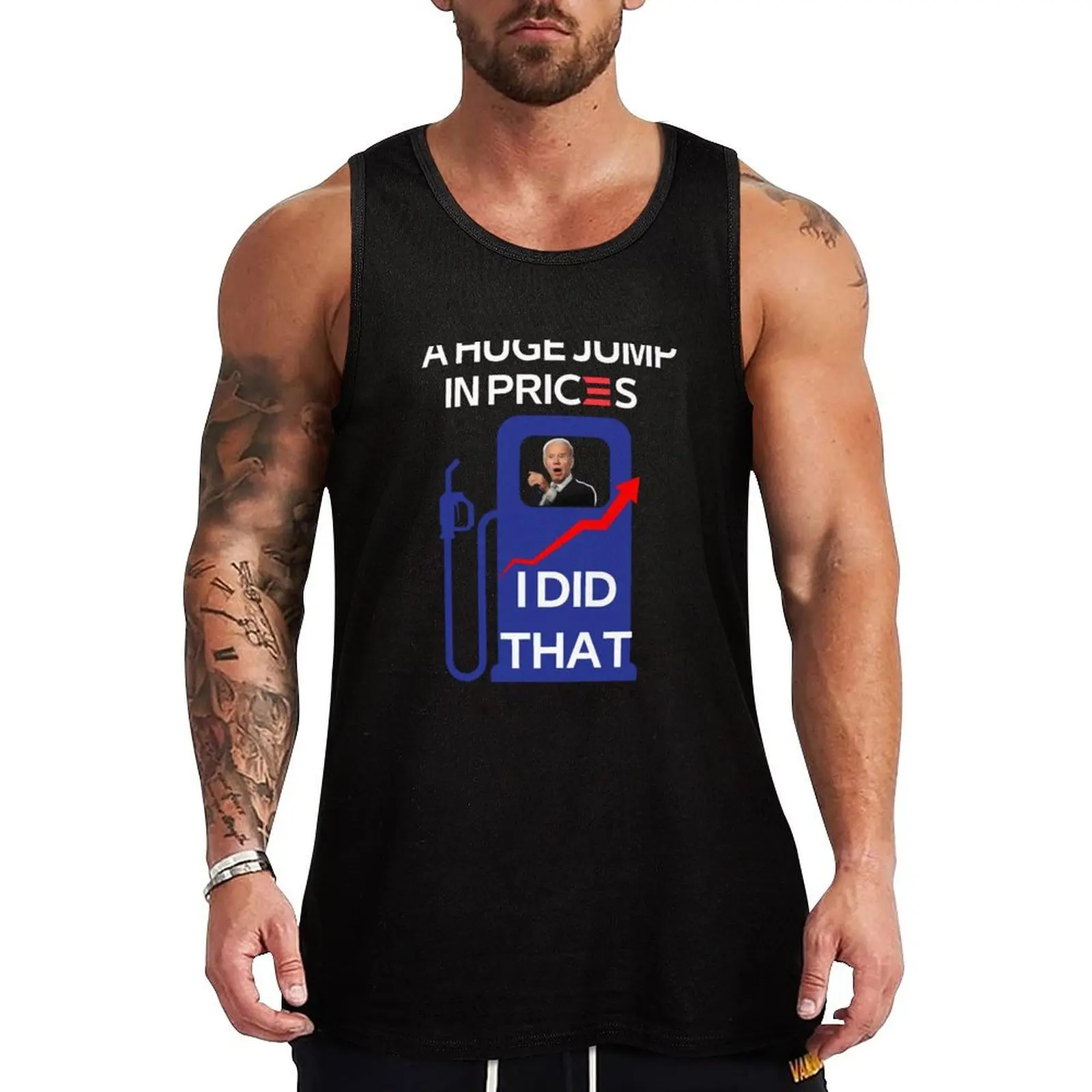 Joe Biden Gas Prices are Higher Than Hunter -Biden High Prices Inflation Bad Economy Gas Unemployment Joe - Tank Top