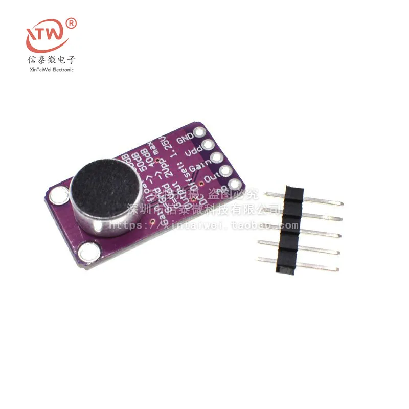 Max9814 Microphone Amplifier Module Mic Microphone Sound Amplification/Microphone Head Sensor