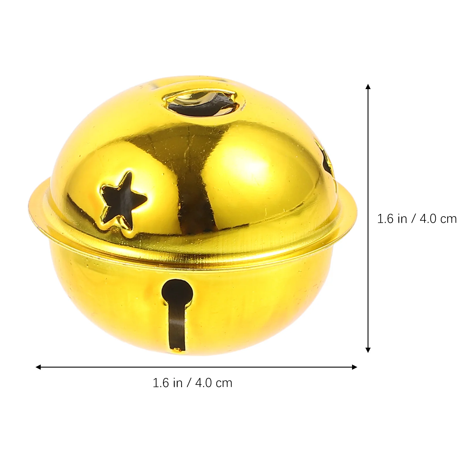 

21Pcs Christmas Bells Set - Hollow Jingle Bells Handmade Party Ornament DIY Decoration for Tree Wreath