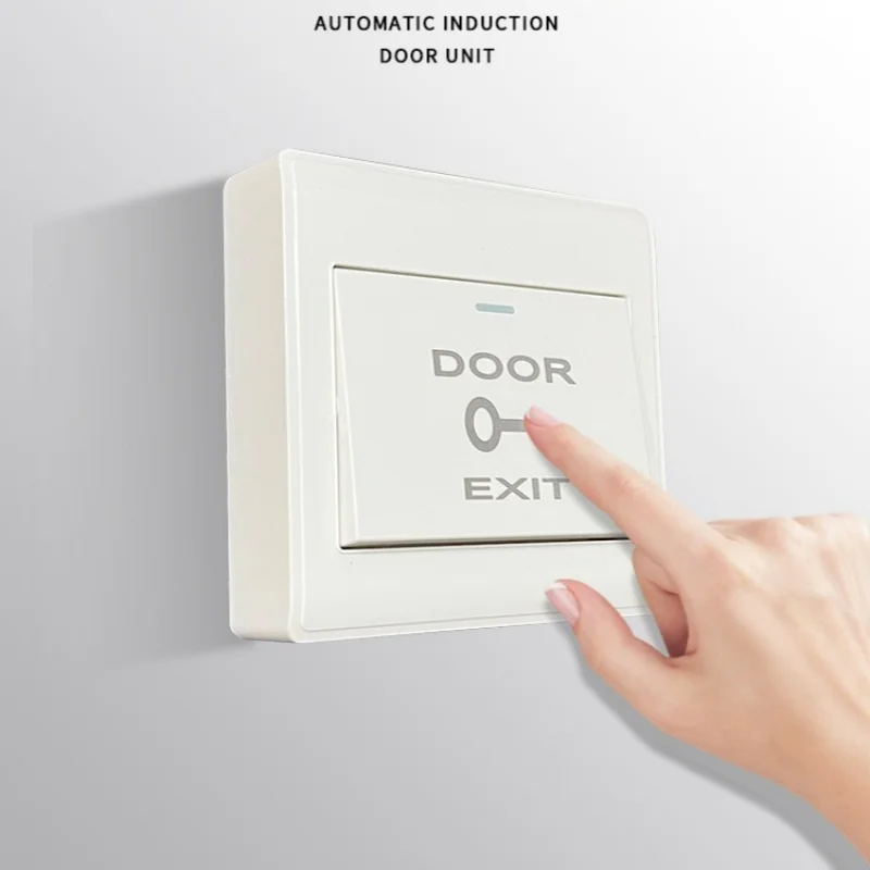 Exit Button With Bottom Box For  Door Access Switch Suitable For All Kinds Of Electric Lock