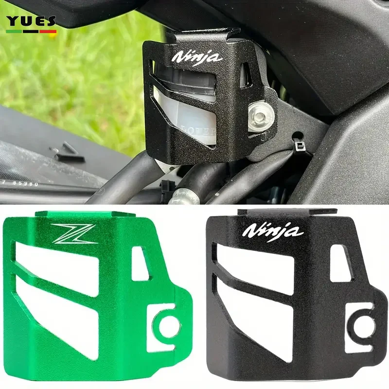 Protector de depósito de líquido de frenos trasero para motocicleta Kawasaki Z900 Z800 Z750 Z400 NINJA 650 NINJA 400 NINJA 300 NINJA250 ZX4RR ZX-25R