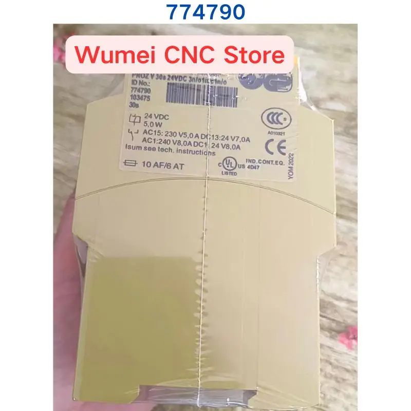 Brand New Original safety relay PNOZ V 774790 If you need other specifications please consult