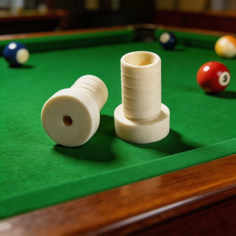 13mm Pool Cue Ferrule Pad Replacement Cue Shaft Ferrules Accessory for Pool Tip Area Repair and Practice