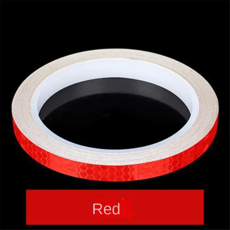 Car Reflective Tape Safety Warning Car Decoration Sticker Reflector Protective Tape Strip Film Auto Motorcycle Sticker