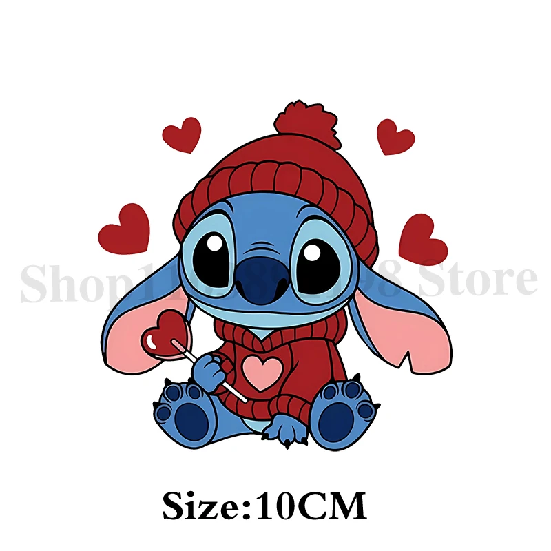 Lilo & Stitch Halloween UV DTF Transfer Sticker Transfer Stickers Stitch Disney Waterproof Permanent Adhesive DIY Mug Sticker