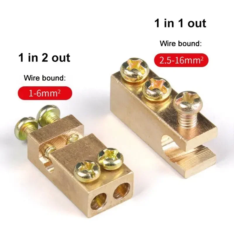 High-power T-type Connecting Terminal Wire Splitter I-type Quick Connect 1 to 2 Free of Disconnection Parallel Branch Terminals