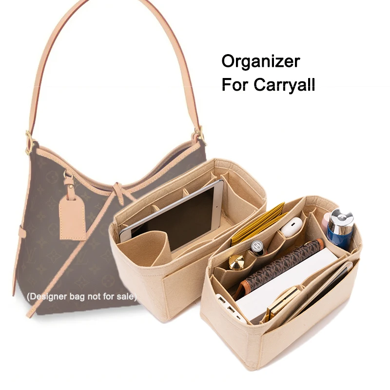 Organizador de bolsas de fieltro PM MM, se acepta un diseño de forma de tamaño personalizado, inserto de bolso, Protector de forro, moldeador de