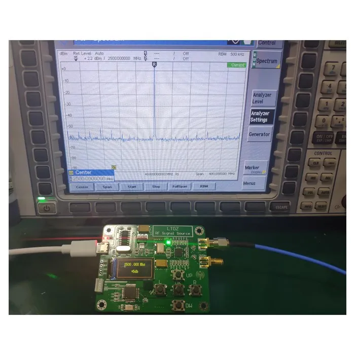 Fonte de sinal com Serial Port Control, LTDZ MAX2870, STM32, 23,5-6000MHz, 23,5-6000M