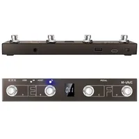 M-vave Chocolate Plus controlador MIDI inalámbrico teclado profesional interruptor de pie de 4 botones compatible con función de Control de interfaz de Host MIDI