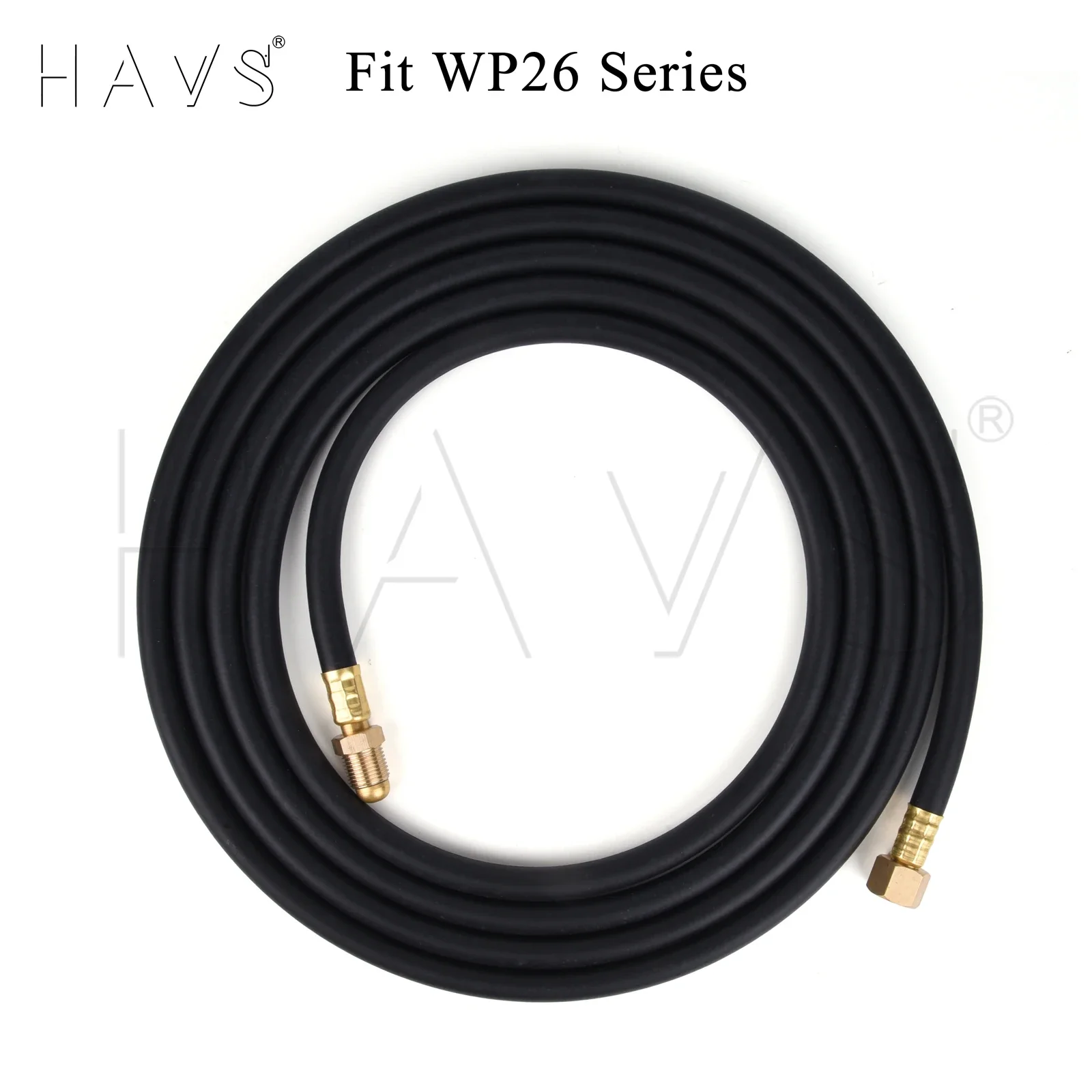 

3.8m WP26 Series TIG Welding Torch Gas-Electric Integrated Rubber Hose Cable Wires M16*1.5mm Connector