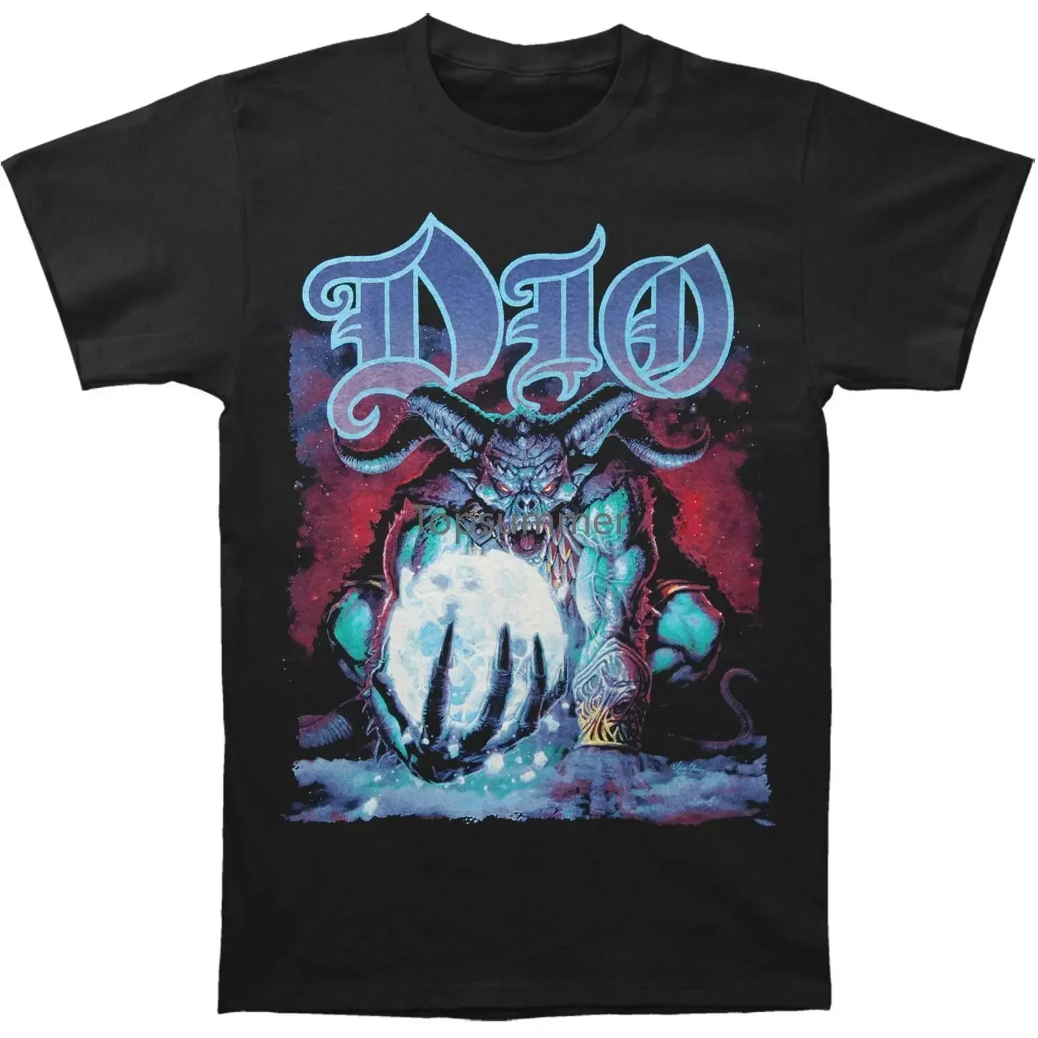 Футболка Jsr Dio мужская с изображением мастера Луны, черная тенниска с короткими рукавами в стиле хип-хоп, модная майка, 2018