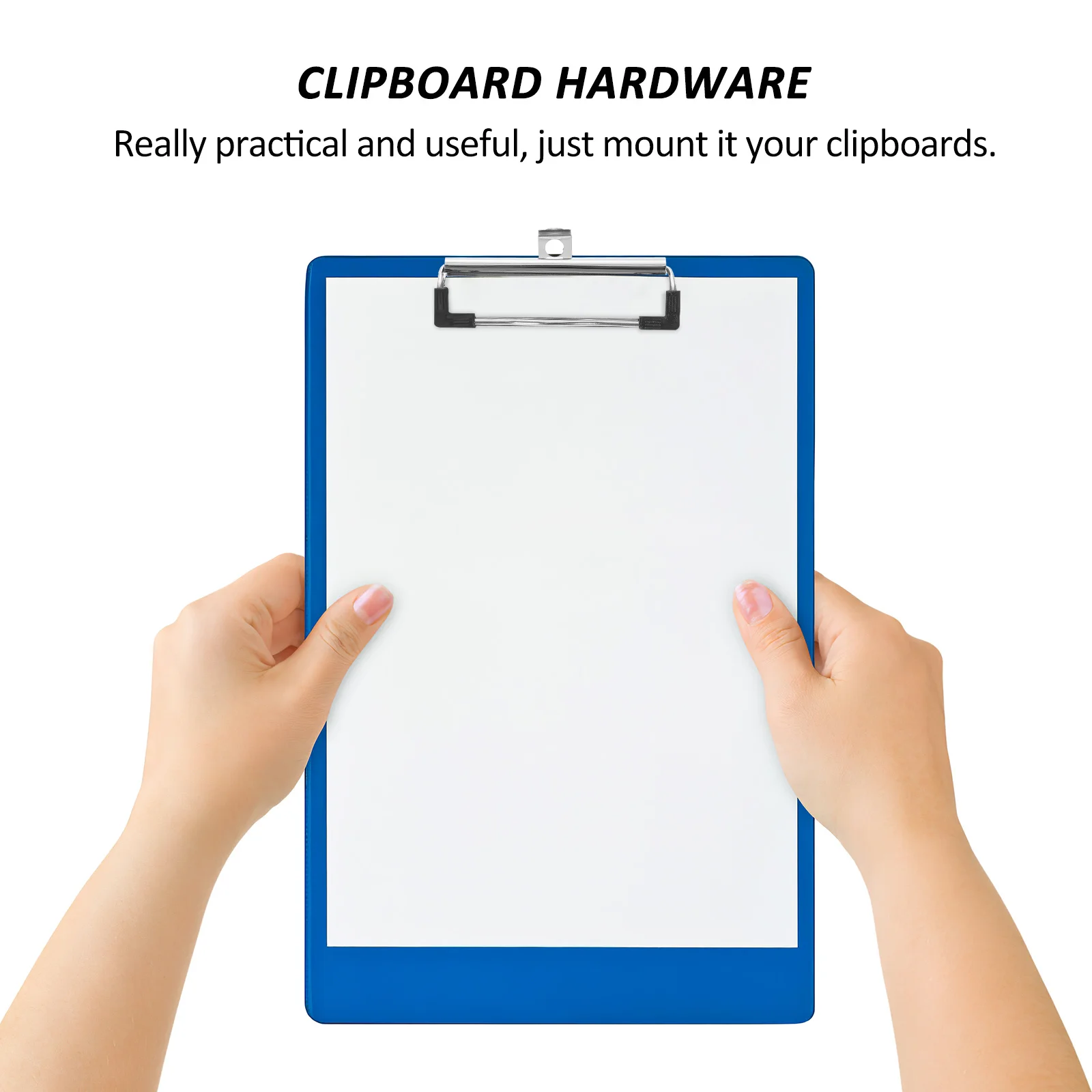 15pcs Metal Clipboard Clips 10Cm Low Profile File Board Clips For School Office Stationery Supplies Heavy Duty Spring Loaded