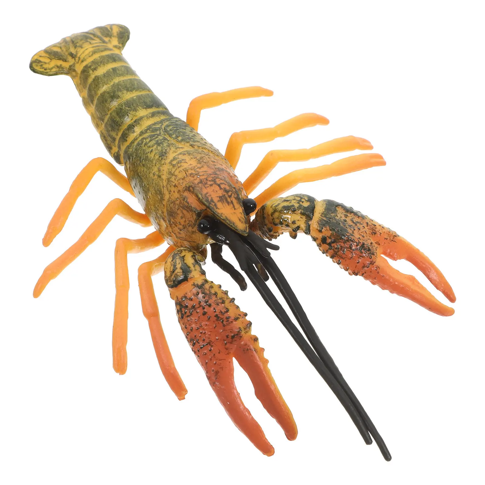 Lifelike Simulation Lobster Realistic Artificial Lobster Ornament Sturdy Cognitive Recognition Display Decorative Figure