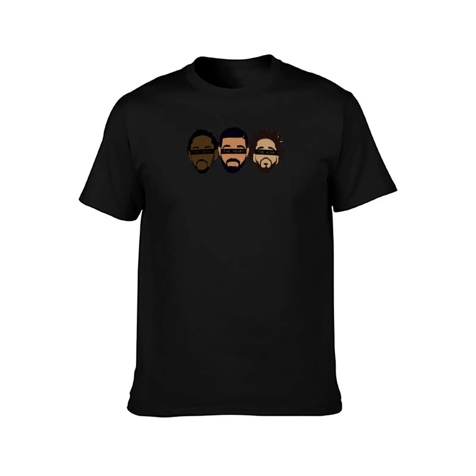 Drake, Kendrick, J Cole - Heart, Mind, Soul T-Shirt Plus Size Lightweight Tee Shirt