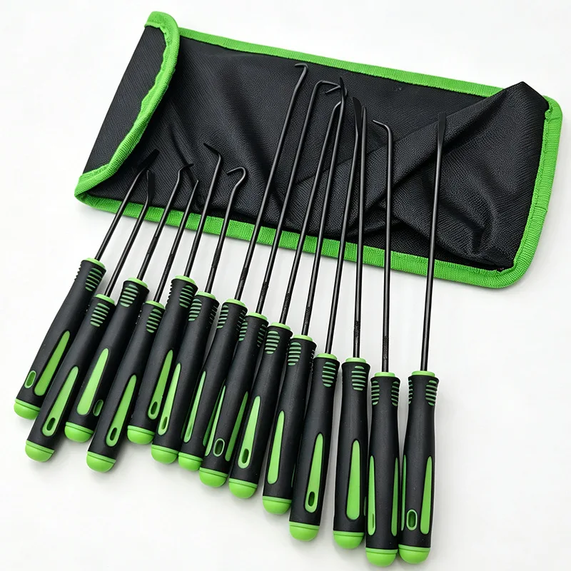 12pcs Auto Oil Seal Screwdrivers Set Professional O-Ring Puller Remover Kit Precision Pick and Hook Set for Car Repair