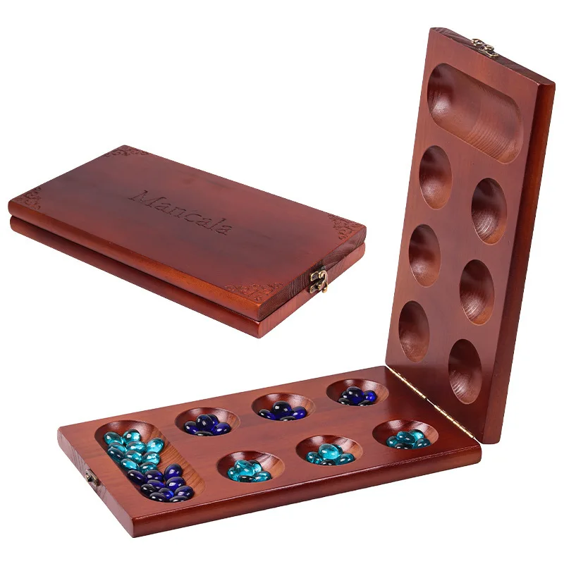 

1 комплект Jumbo Mancala, игра в шахматы в африканском стиле с драгоценными камнями и стеклянными камнями, бытовые интерактивные игрушки для родителей и детей