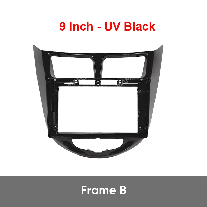 Car Radio Fascia Frame For HYUNDAI VERNA 2011-2016 Car DVD Mounting Installation Frame GPS Panel Dash Android Multimedia Cable view 5