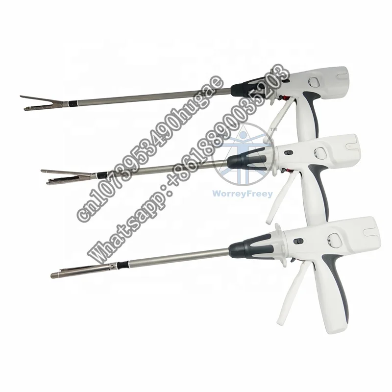 Abdominal Surgery Equipments Laparoscopic instrument powered disposable endoscopic stapler Linear cutter Staplers