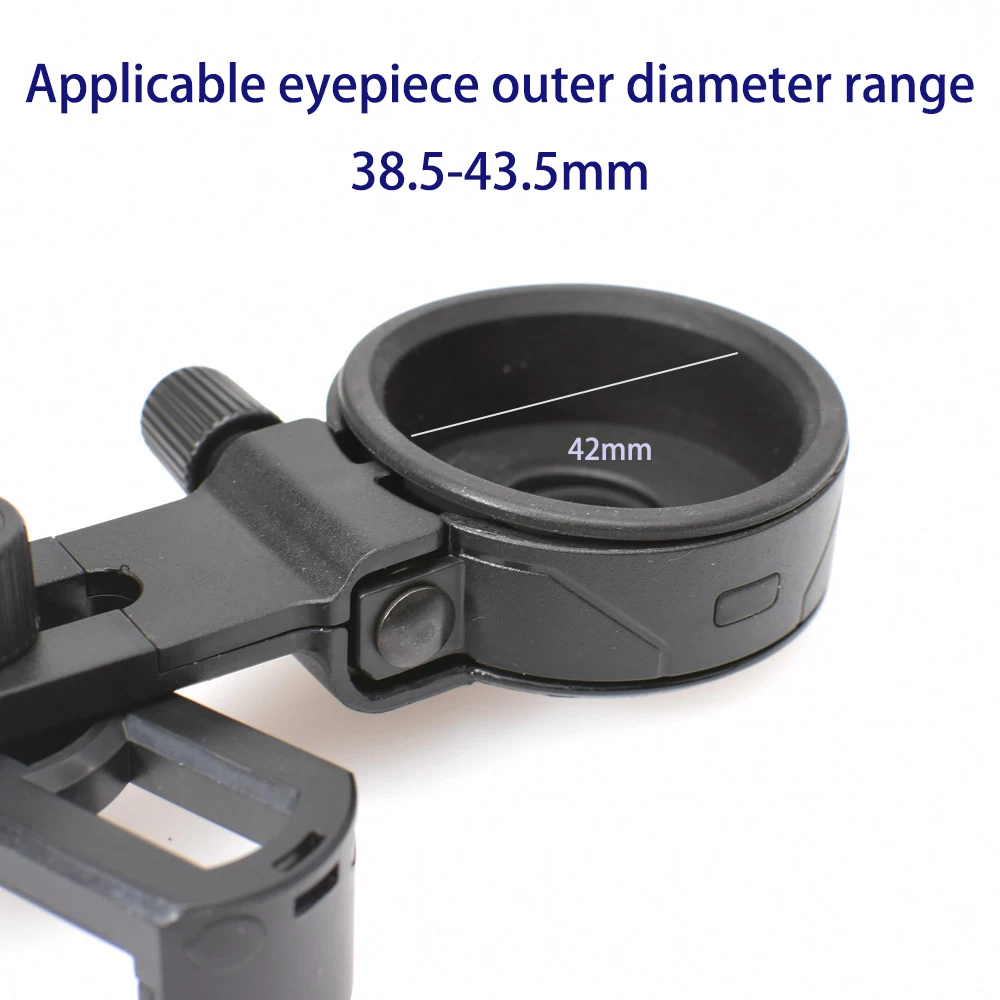 Nylon PVS14 BNVD 1431 Night Vision to Phone Adapter, Smartphone Mount Digiscoping Adapter for PVS14 Night Vision