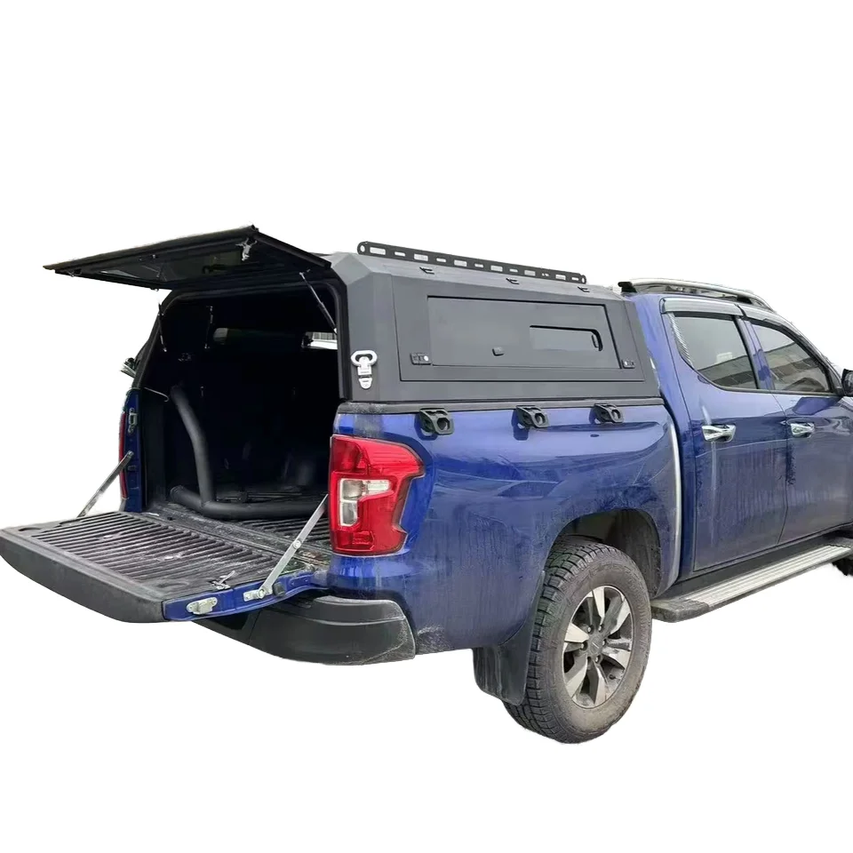 

Steel Aluminum Dual Cab Auto Car Parts Hard Tonneau Truck Bed Cover 4X4 Off-Road Accessories Aluminum Alloy Pickup Canopy