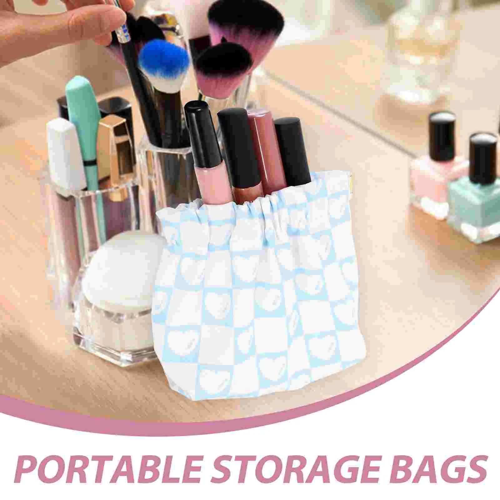 Storage Bag Mini Makeup Purse Organizer Pouches Lipstick Coin for Women Holder Case Girls Bags