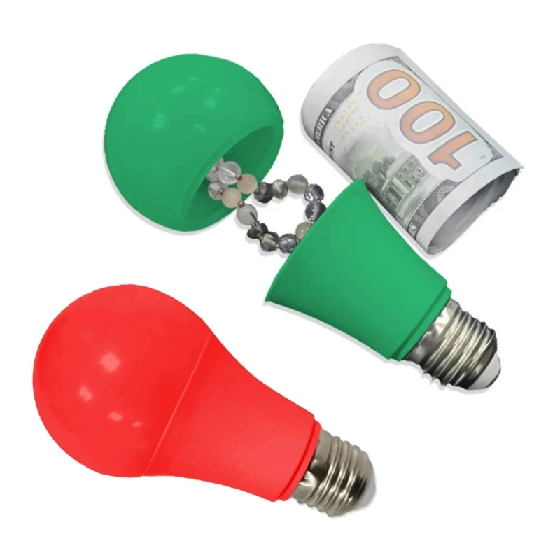 Light Bulb Secret Compartment Valuables Home  Stash Can Safe Container