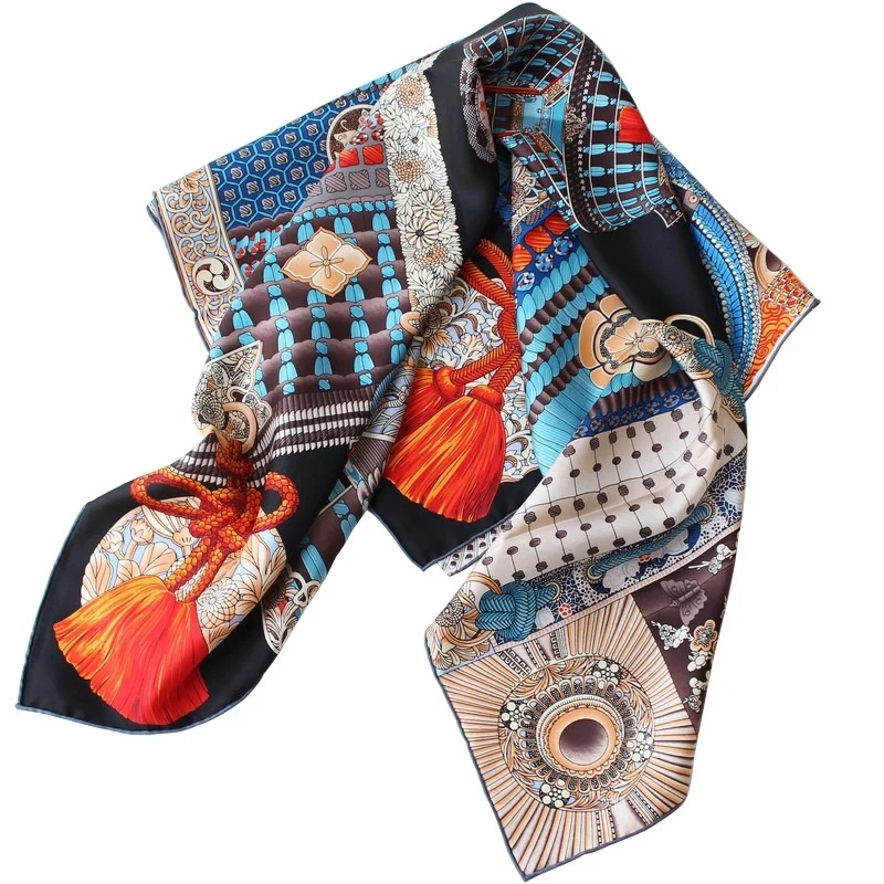 Рисунок 6 - Дизайнерский шелковый шарф 90 см