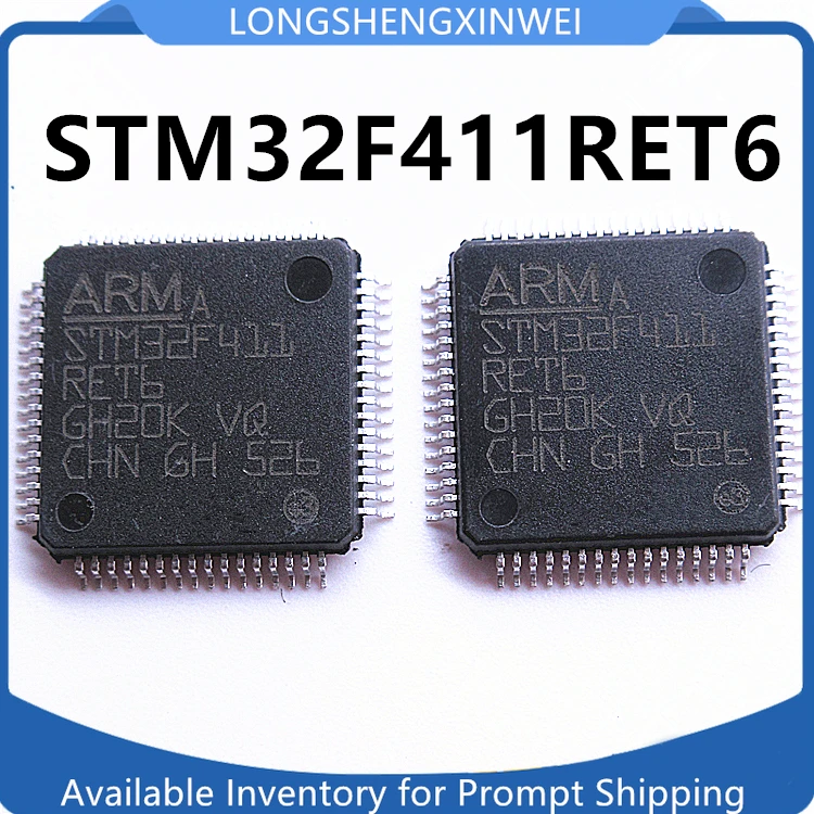 1PCS STM32F411RET6 411RCT6 411VET6 411CEU6 411CCU6  32-bit Microcontroller - MCU Brand New Original