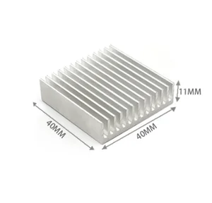 Radiator Pendingin Aluminium 40x40x11mm Dengan Bantalan Termal Untuk DIY Ringan 10 radiator pendingin penjualan terbaik - №