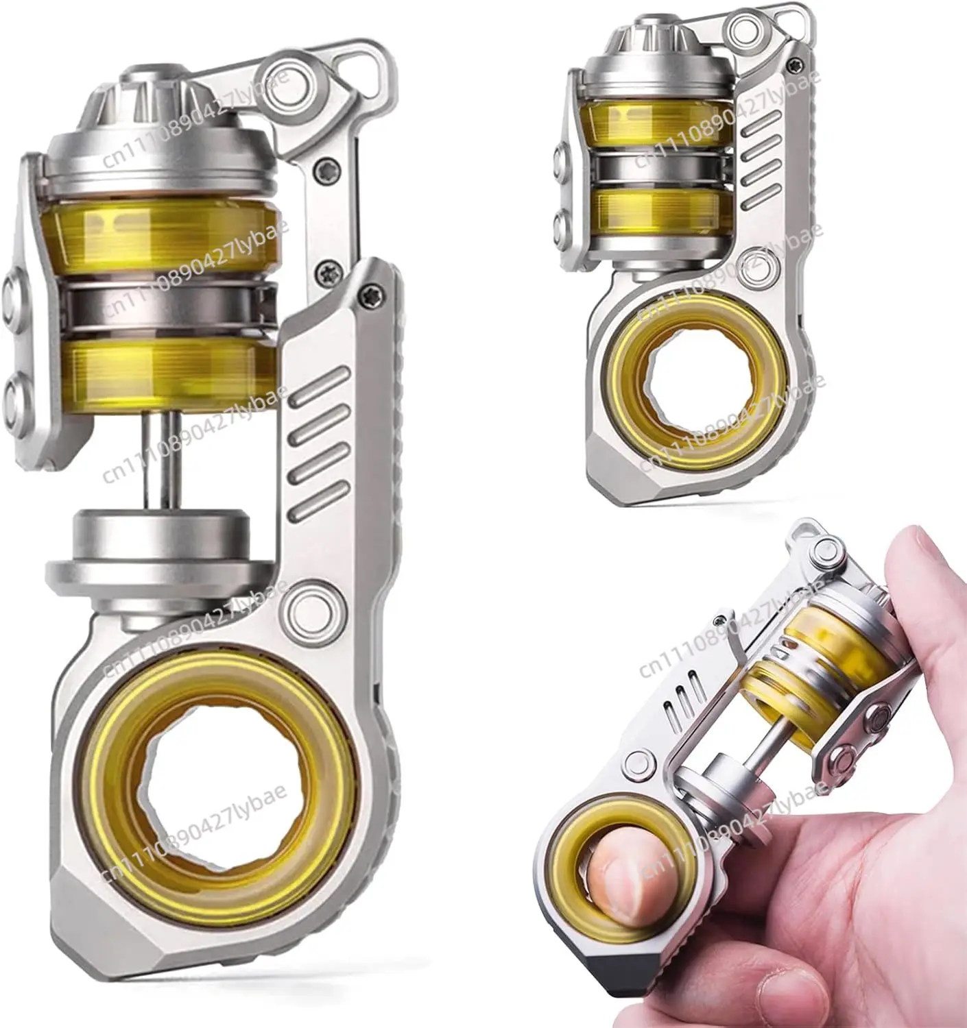 EDC Decompression Tool Composite Fingertip Gyro Ratchet Is A Decompression Tool Used To Maintain Focus and Relieve Anxiety