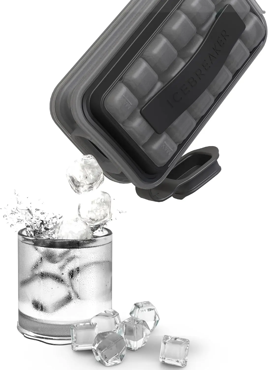 

4IN1 Silicone Portable Ice Maker Mold Ice Tray Home Outdoor Ice Making Tray DIY Cold Drink Cocktail Ice Making Mold