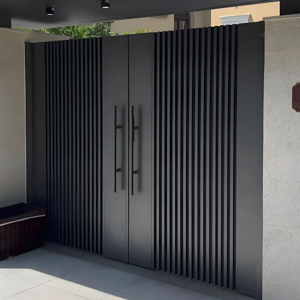 Aluminum Gate High QualityLatest Luxury Automatic Aluminum House Gate High Security Sliding Gates Design for Residential Areas