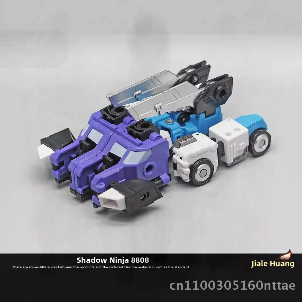 Jialehuang 8808 ninja guerreiro pessoal transformação brinquedo seis mudanças seis faces besta design para meninos modelo infantil presente plástico