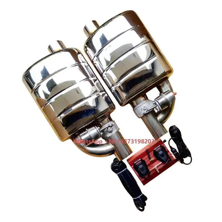 

Best-Selling YIHONG 76mm 304SS Electric Exhaust Muffler Valve Kit with Wireless Remote Universal Fitment Polished Finish