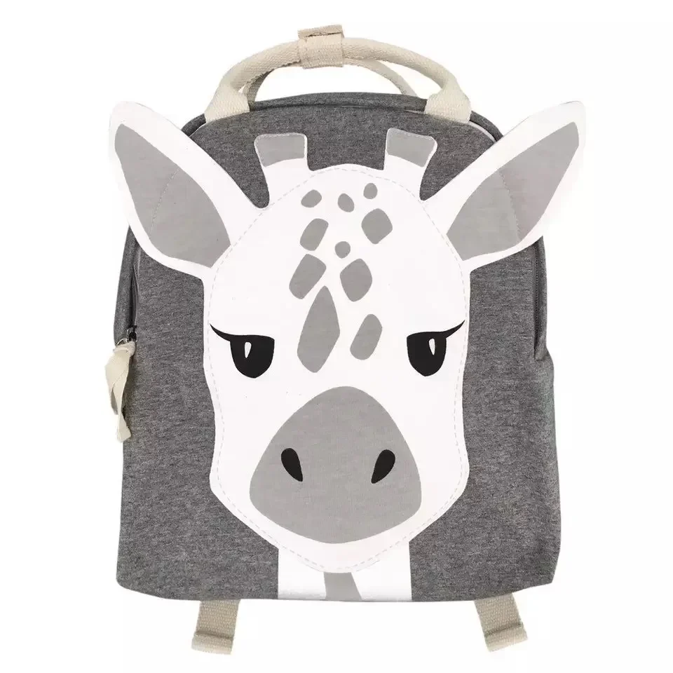 Sac à Dos Mignon avec Lapin de Dessin Animé pour Enfant Fille et Garçon, Design d'Animaux, pour la Maternelle