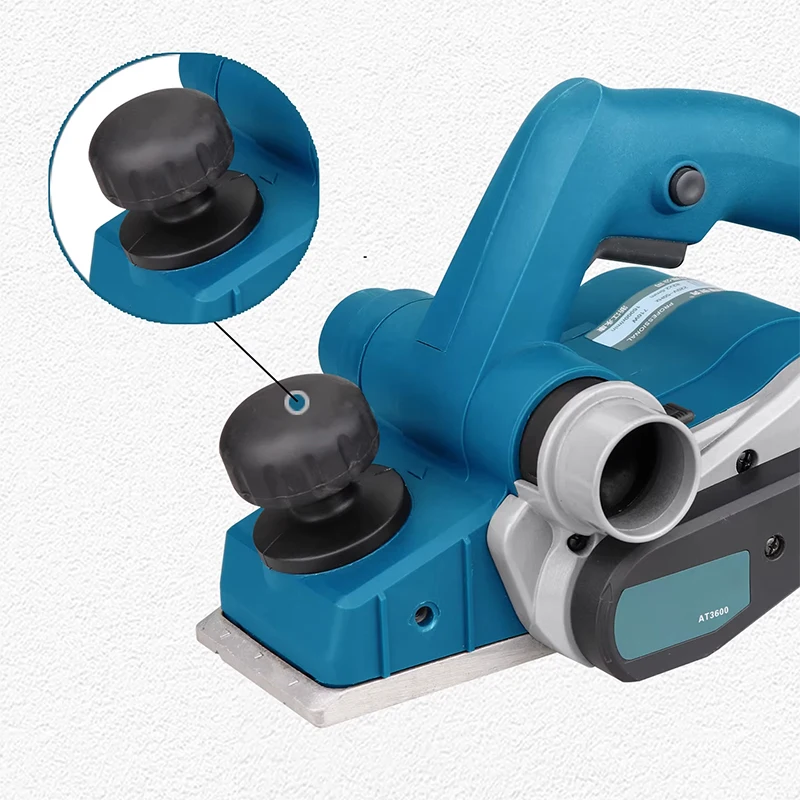 

Small Electric Planer for Woodworking, Home-Use Planer, Portable Multi-Function Wood Planer, Dual-Directional Dust Extraction