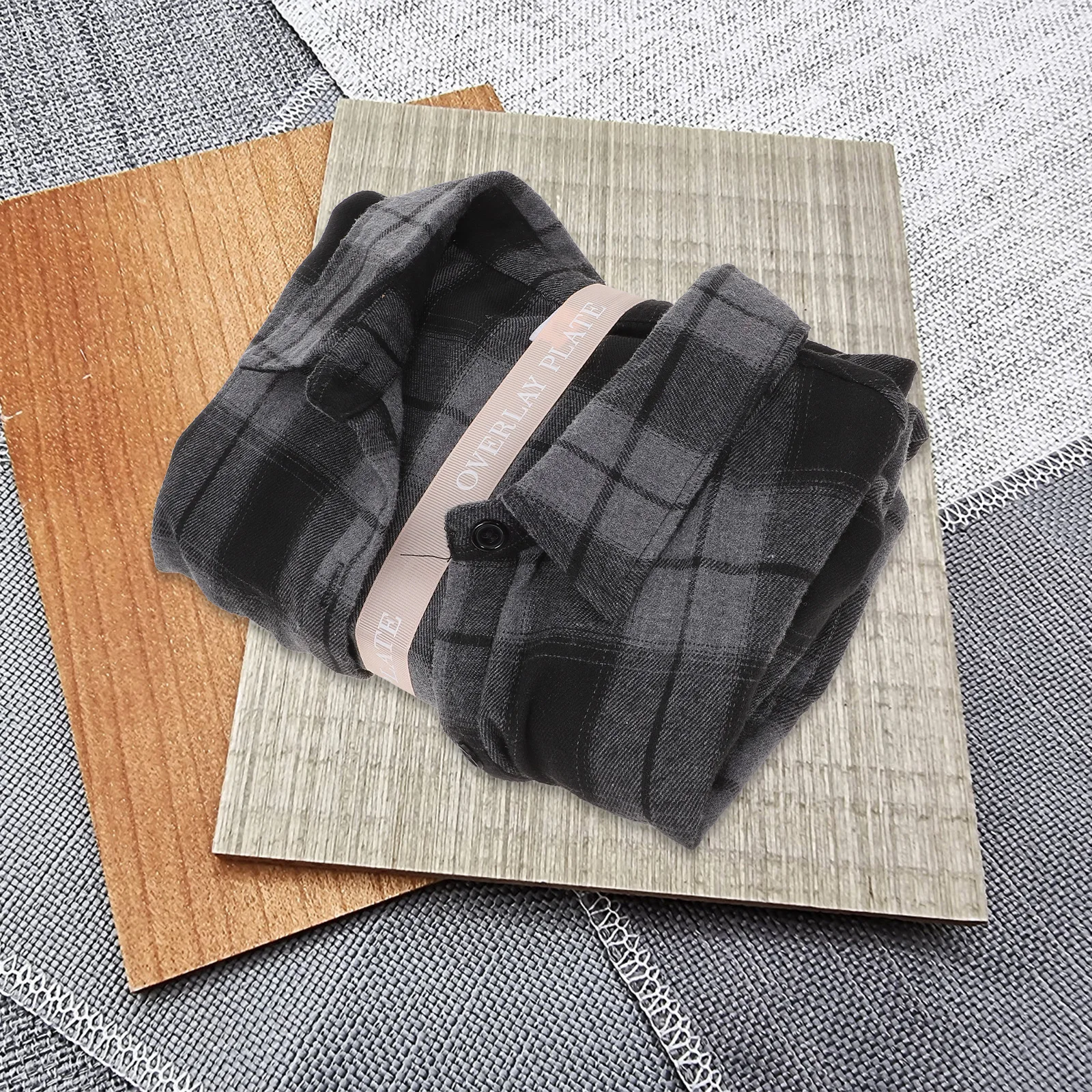 

5PCS Clothes Folding Board PP Support Closet Dividers Polyester Ribbon Tshirt Organizer Storage Saving