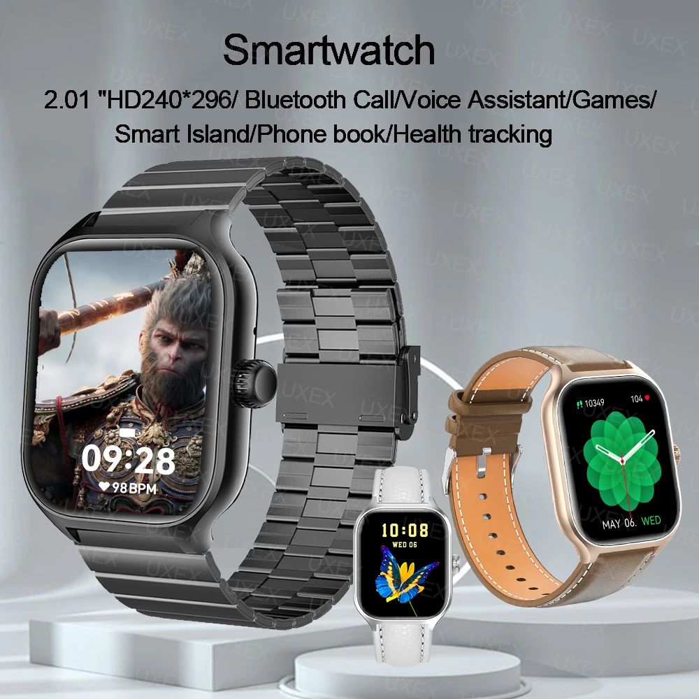 Smart Watch Plus with Full Touch Screen, Sports Fitness Tracking and Bluetooth Calling description 1