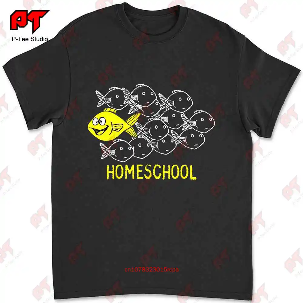 Homeschool Fish T-shirt HKAY