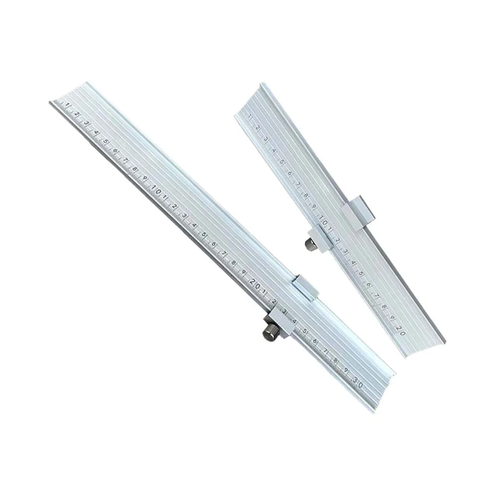 For Home Improvement Marking Gauge Adjustable Knob Adjustable Aluminum Marking Ruler Adjustable Gauge Aluminum Construction
