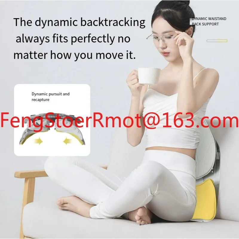 Car Seat Waist Pad Breathable Ergonomics Car Back Waist Pad Adjustable Multi-sided Support