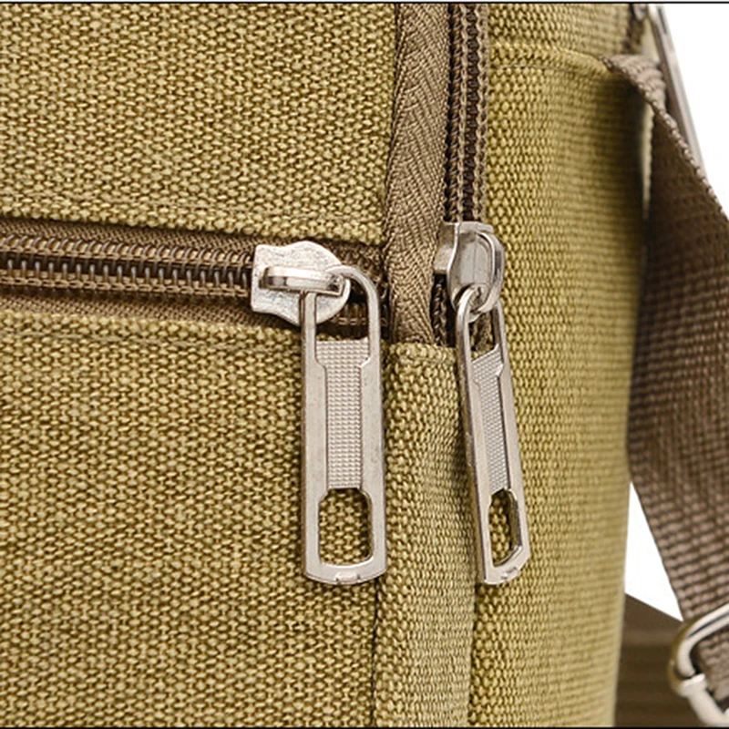 Männer Sidebag Für Business Umhängetasche Mode Koreanische Version männer Leinwand Große Kapazität Einzelnen Schulter Messenger Tasche – Detail 14