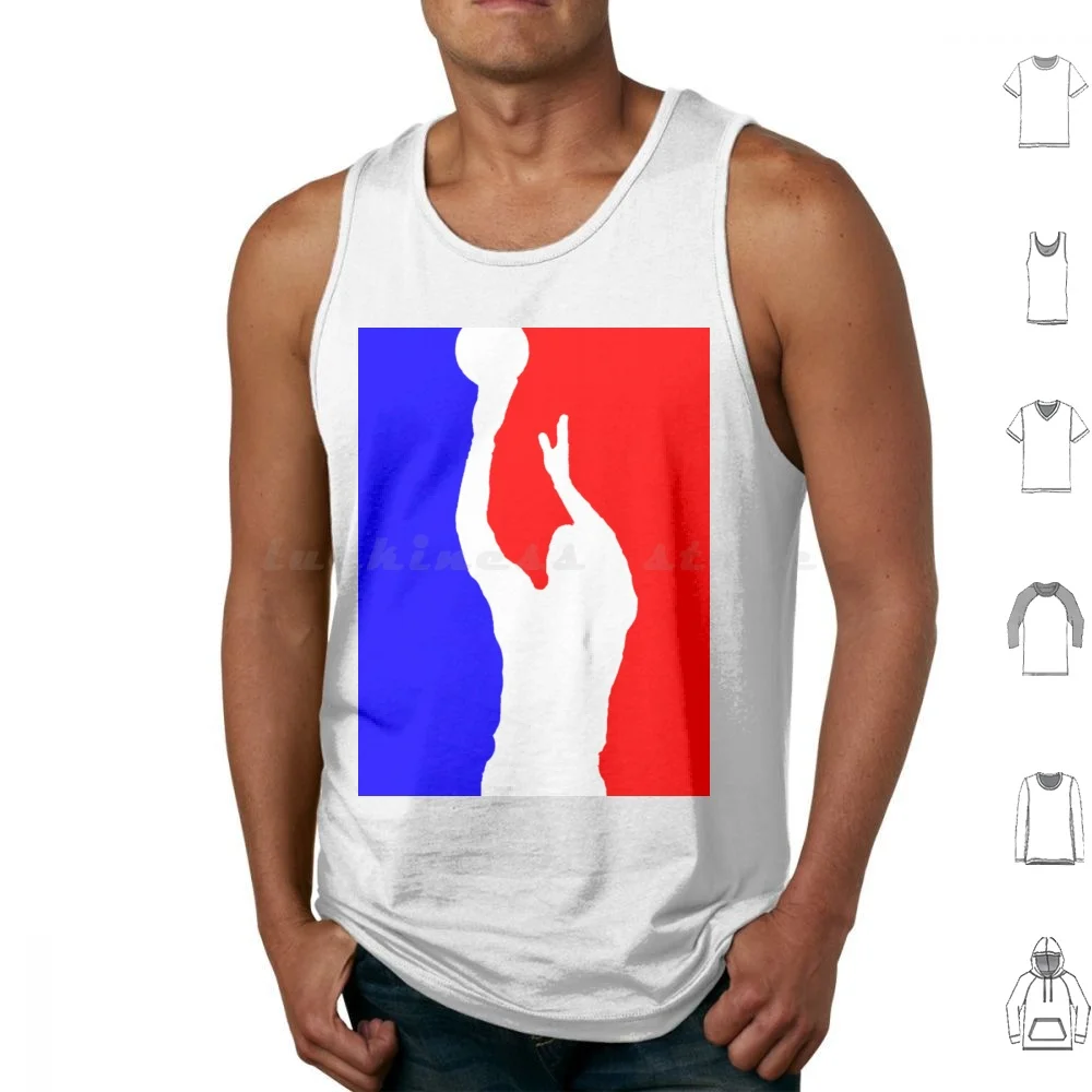 Basketball Lover Sticker Tank Tops Vest Sleeveless Basketball Sports Finals Playoffs Michael Funny James Mj 23 Ball Bulls