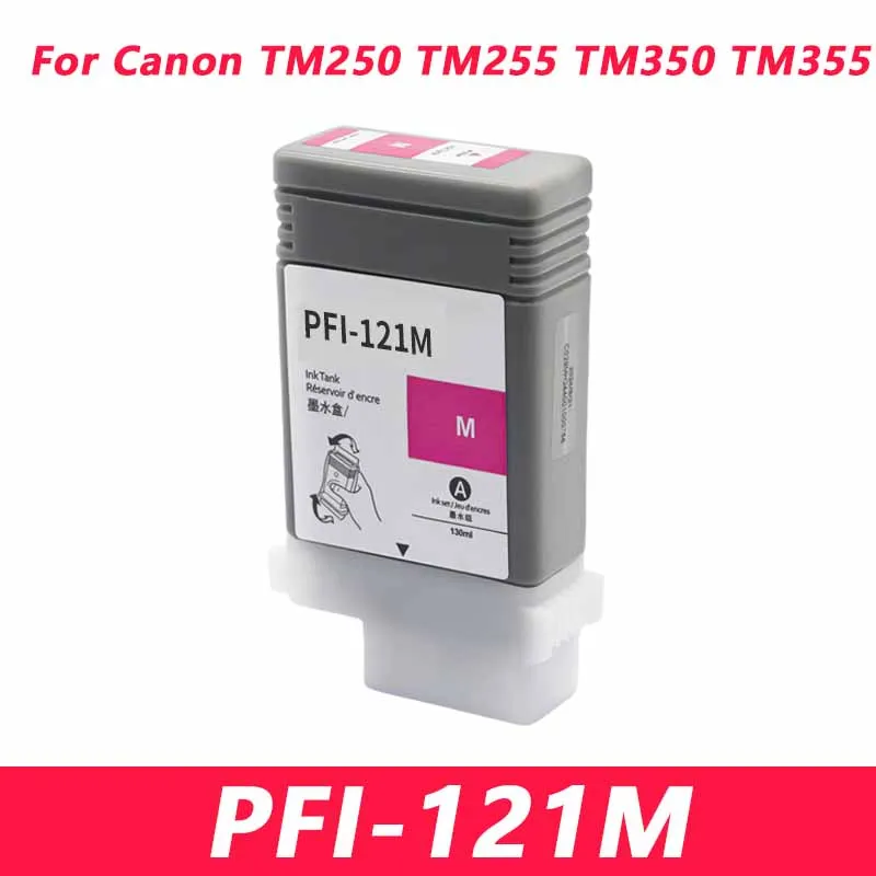 

PFI-120 PFI120 PFI121M Ink Cartridge For Canon imagePROGRA iPF TM-200 TM-205 TM-300 TM-305 TM-250 TM-350 TM-355 Printer